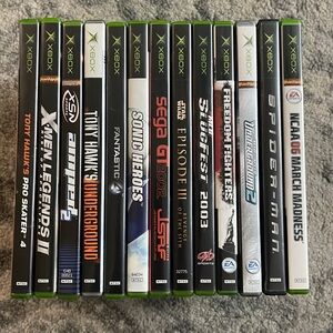 Original Xbox game lot